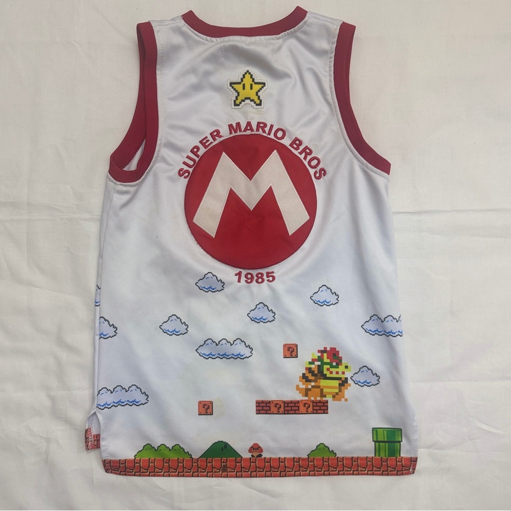 Super Mario Bros. Nintendo Headgear Classics Authentic Jersey Size Small - Picture 5 of 5